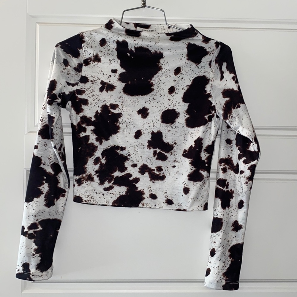 El Paso Cow Print Long Sleeve